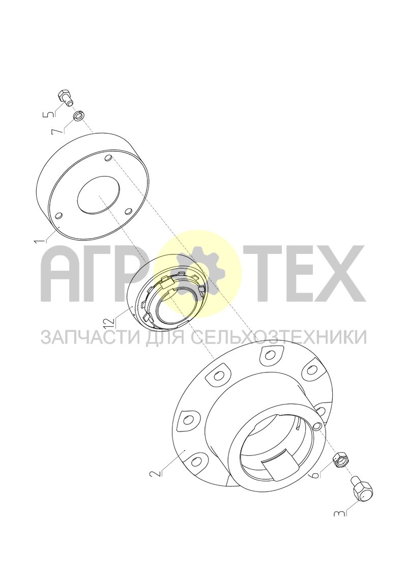 Опора (181.03.40.270-01) (№3 на схеме)